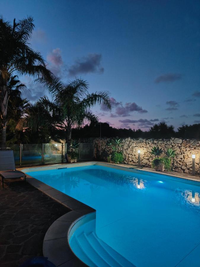 Villa Manzella Piscina Privata Cinisi Exterior foto
